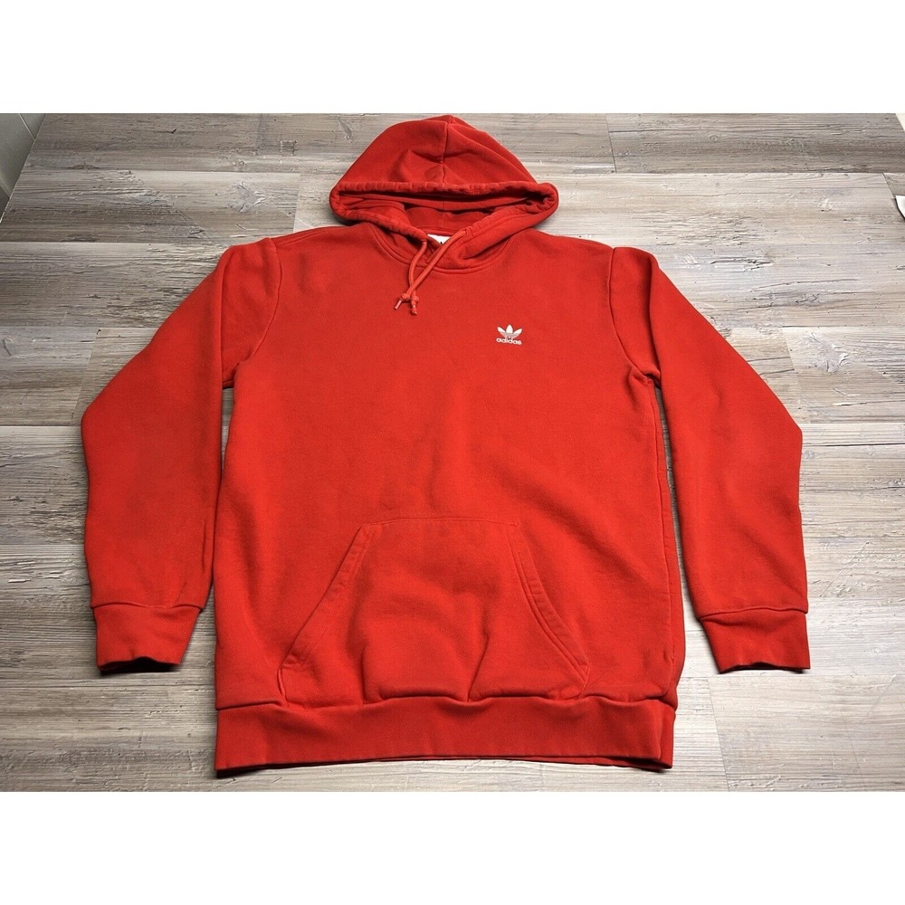 Adidas Hoodie Sweatshirt Sun Faded Trefoil Logo Primegreen Collection Bloke Sz M
